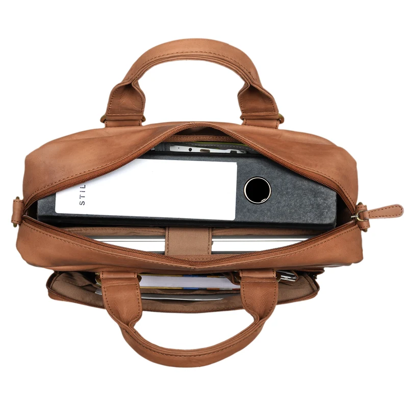 B-WARE "Jack" Ledertasche Aktentasche Herren