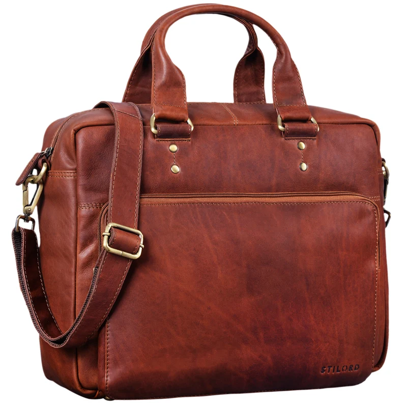 B-WARE "Jack" Ledertasche Aktentasche Herren