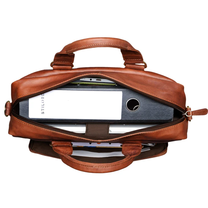 B-WARE "Jack" Ledertasche Aktentasche Herren