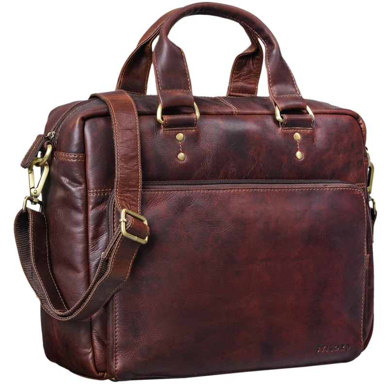 B-WARE "Jack" Ledertasche Aktentasche Herren