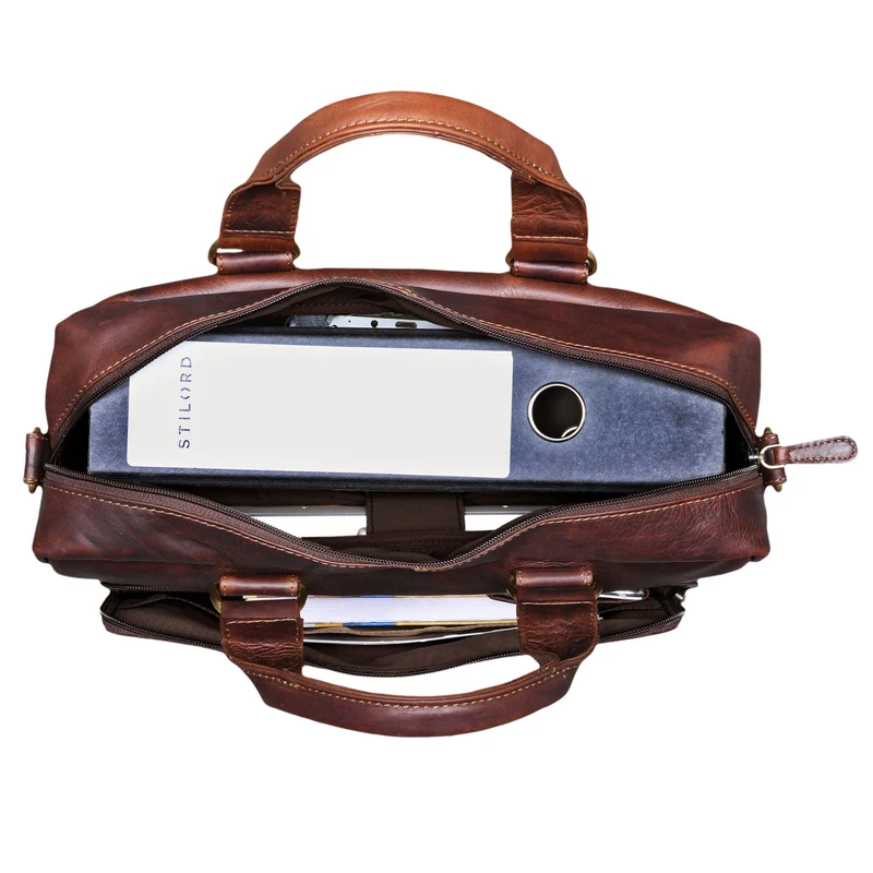 B-WARE "Jack" Ledertasche Aktentasche Herren