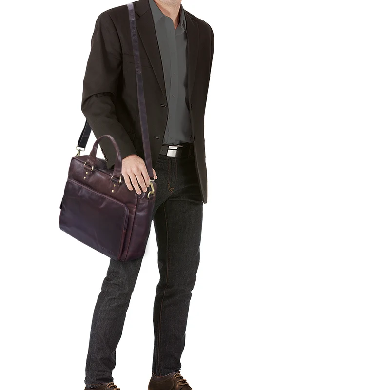 B-WARE "Jack" Ledertasche Aktentasche Herren