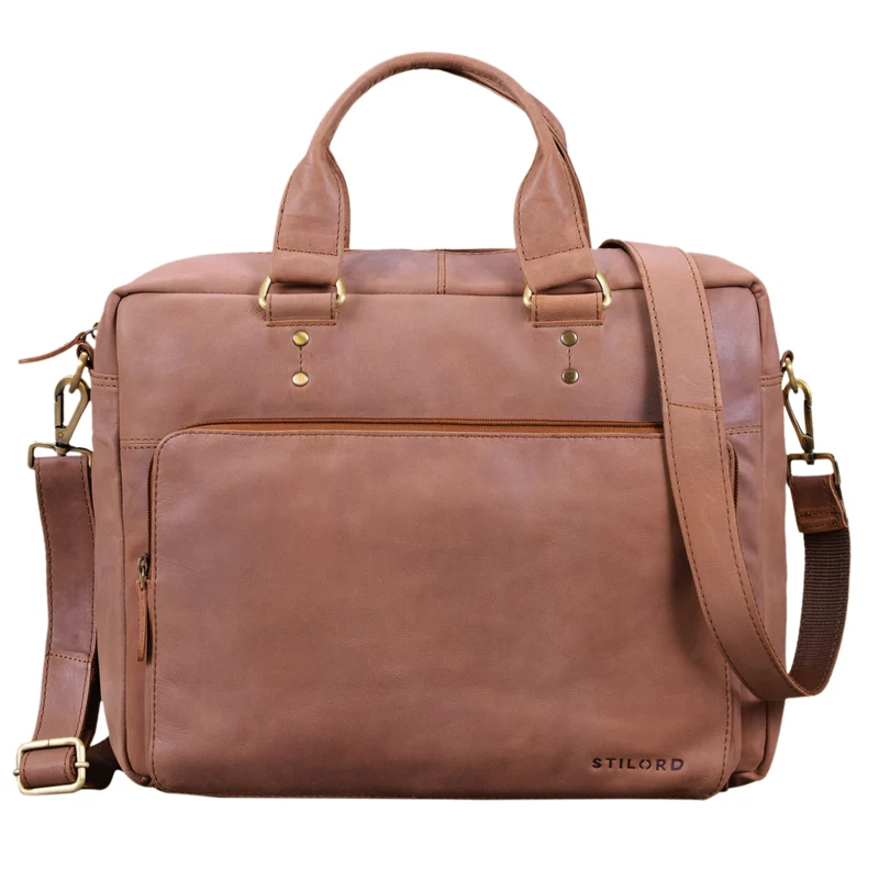 B-WARE "Jack" Ledertasche Aktentasche Herren