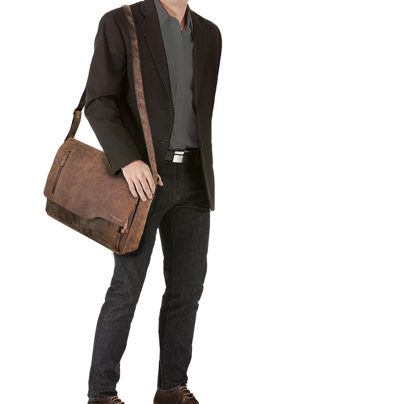 B-WARE "Marlon" Ledertasche Herren Business