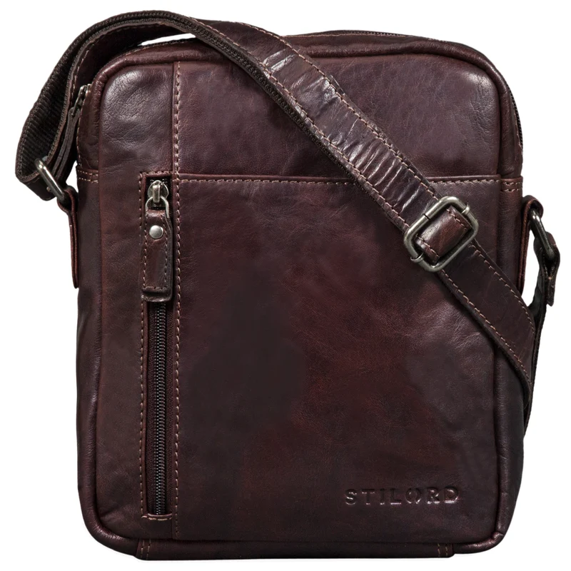 B-WARE "Quentin" kleine Ledertasche Herren