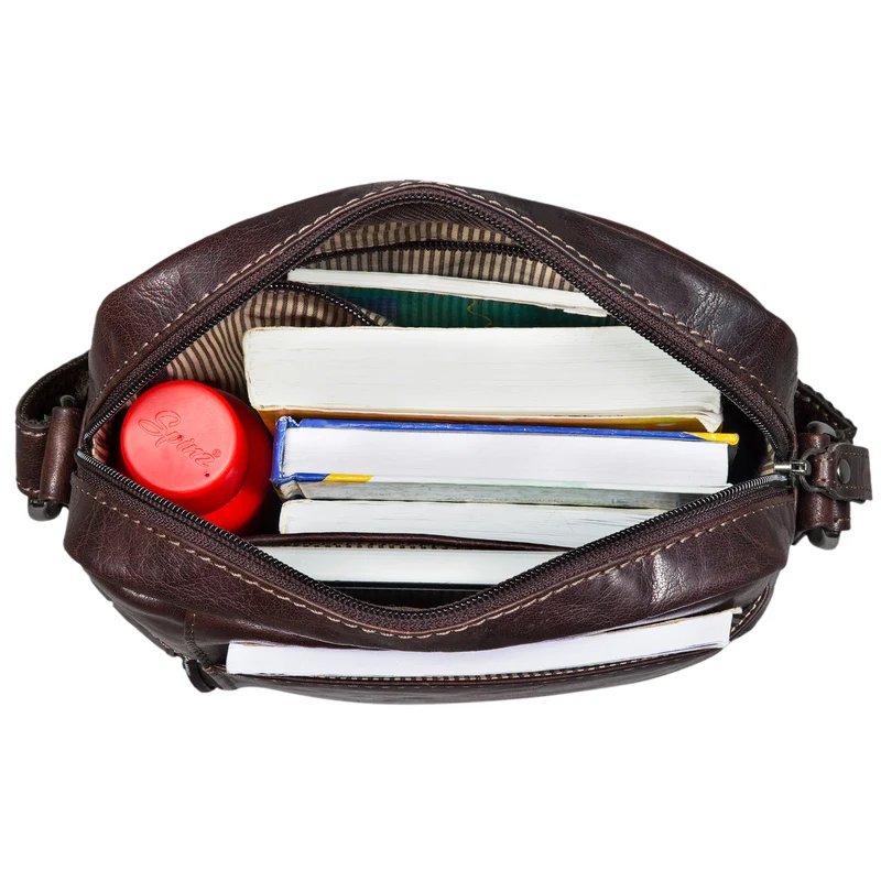 B-WARE "Quentin" kleine Ledertasche Herren