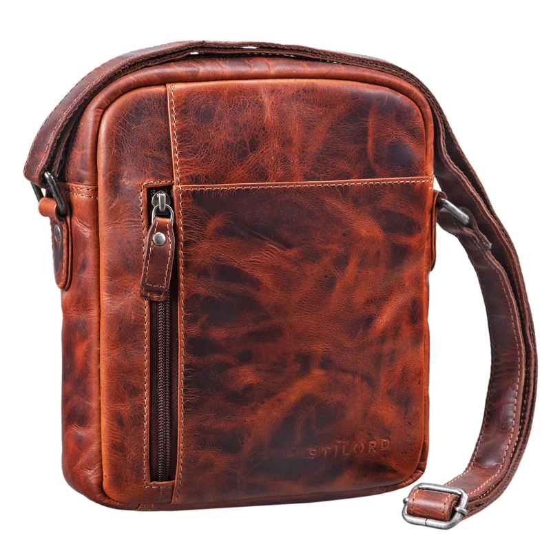 B-WARE "Quentin" kleine Ledertasche Herren