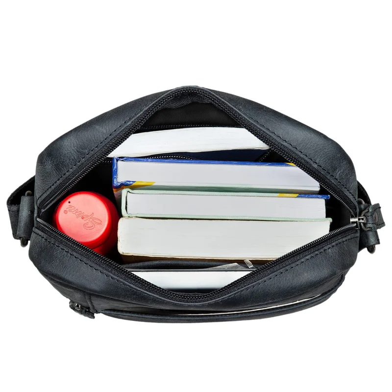 B-WARE "Quentin" kleine Ledertasche Herren
