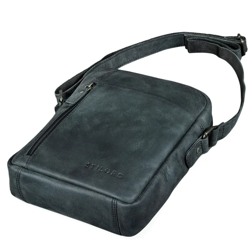 B-WARE "Quentin" kleine Ledertasche Herren