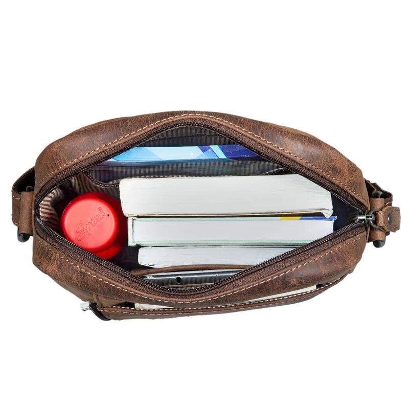 B-WARE "Quentin" kleine Ledertasche Herren