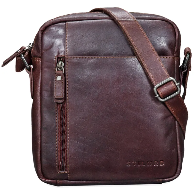 B-WARE "Quentin" kleine Ledertasche Herren