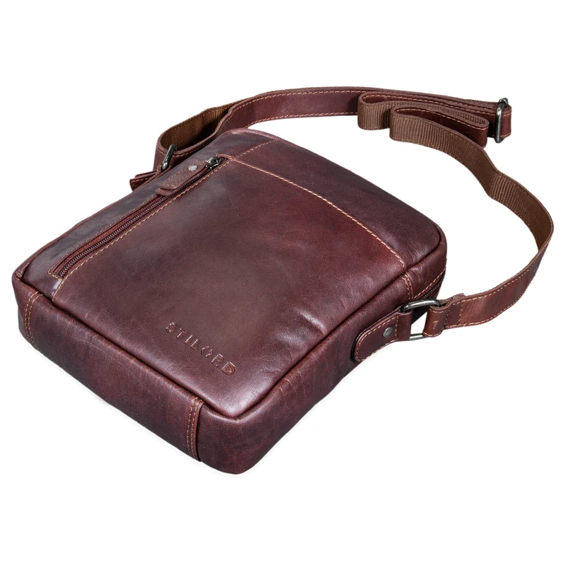 B-WARE "Quentin" kleine Ledertasche Herren