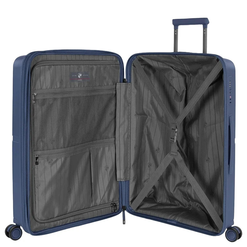 Heys AirLite - 4-Rollen-Trolley M 66 cm erw. (blue)