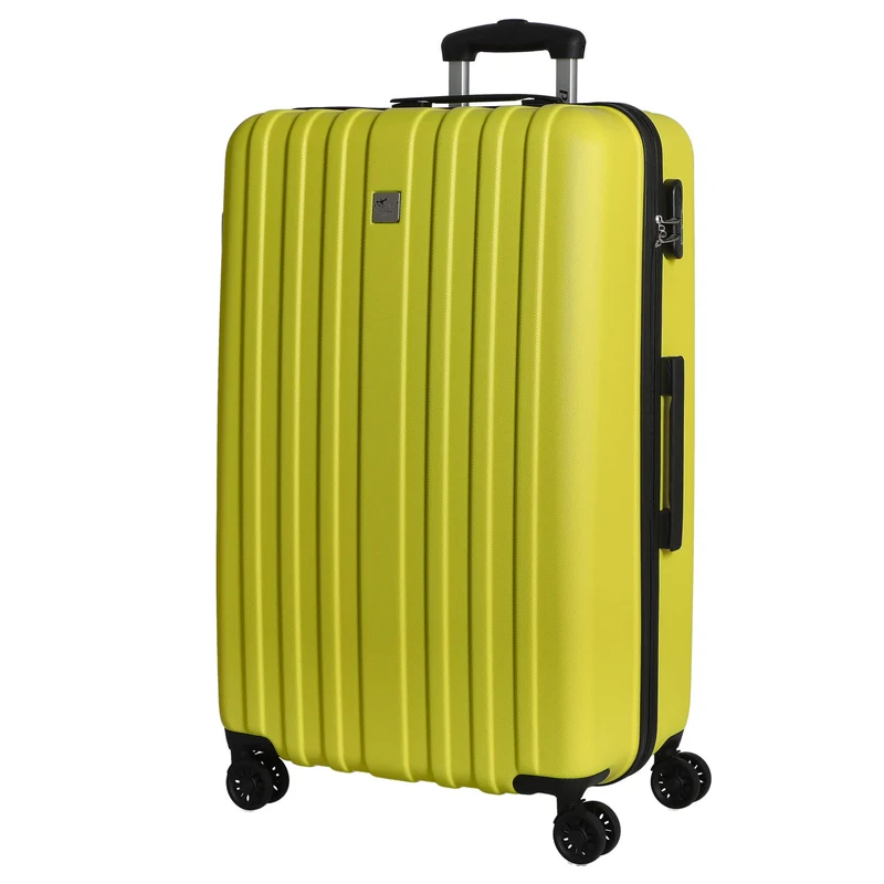CHECK.IN Aurora - 4-Rollen-Trolley 76 cm (zitronengelb)