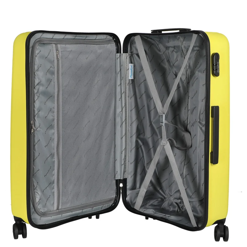 CHECK.IN Aurora - 4-Rollen-Trolley 76 cm (zitronengelb)