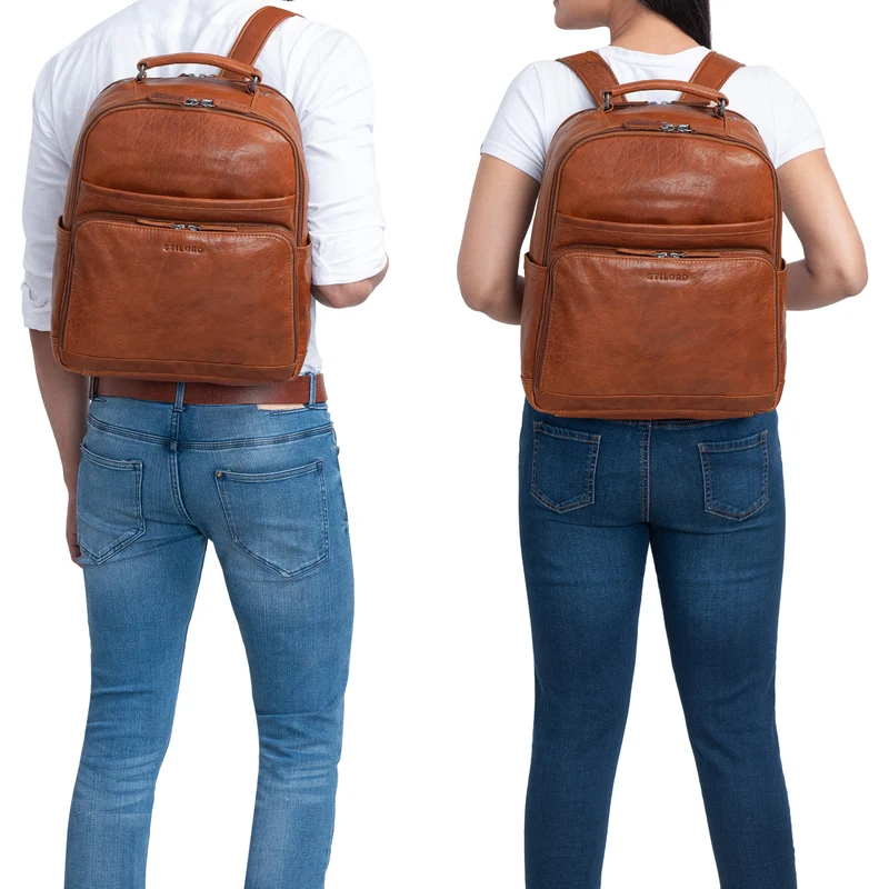 "Landon" Vintage Laptop Rucksack