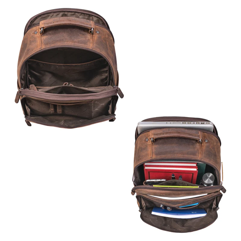 "Landon" Vintage Laptop Rucksack