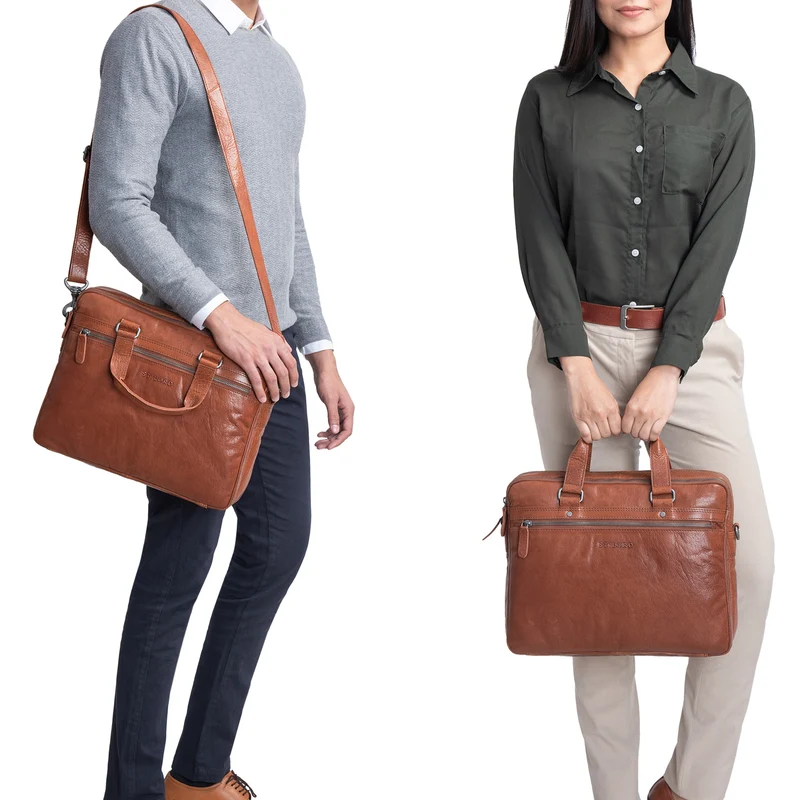 "Brayson" Businesstasche 15 Zoll Leder