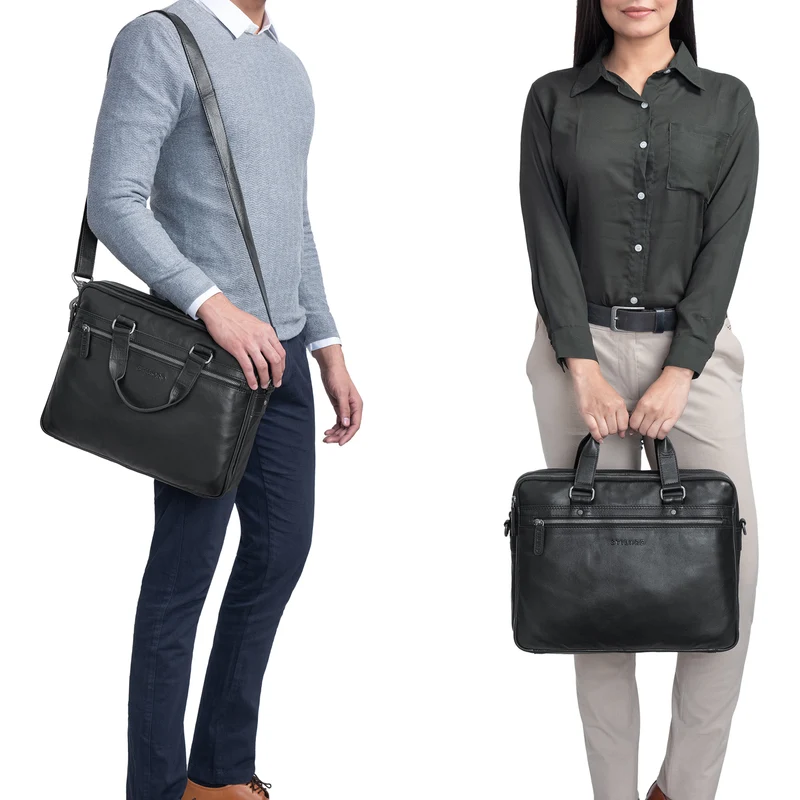 "Brayson" Businesstasche 15 Zoll Leder