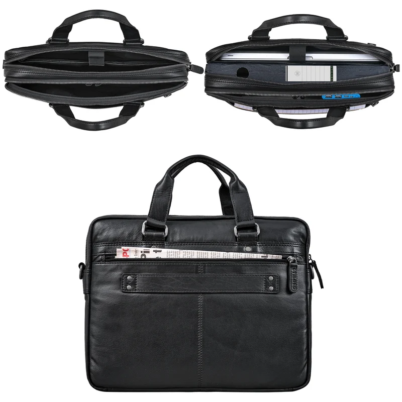 "Brayson" Businesstasche 15 Zoll Leder