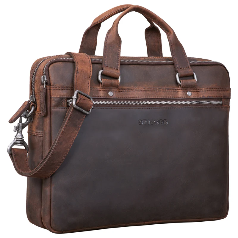 "Brayson" Businesstasche 15 Zoll Leder