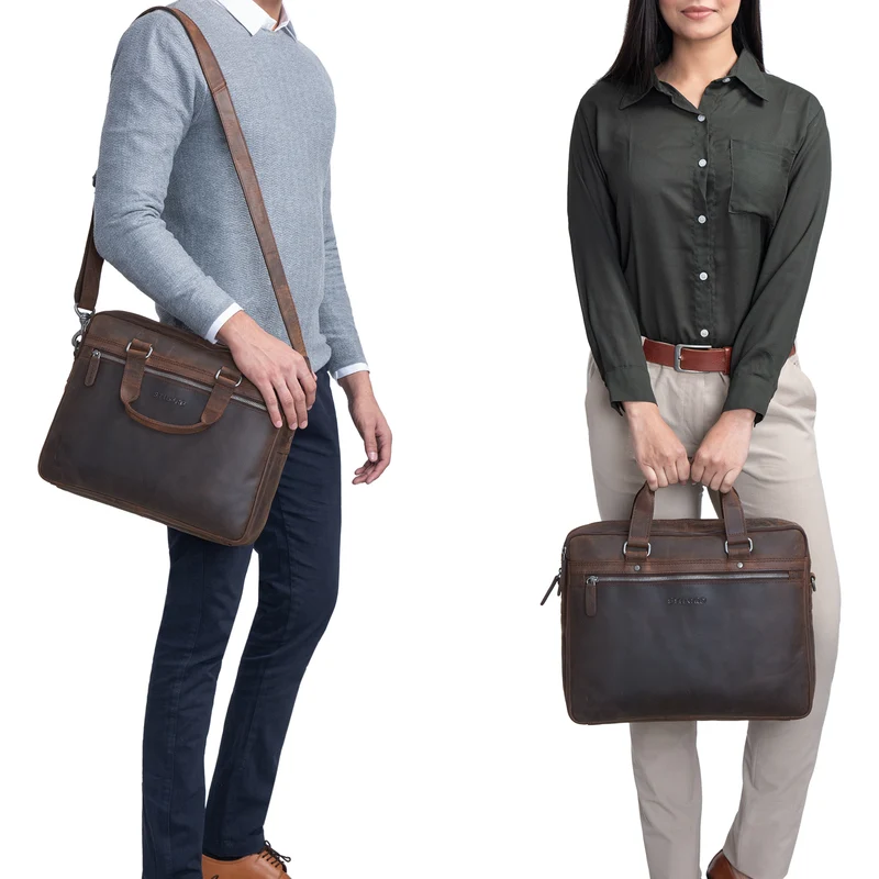 "Brayson" Businesstasche 15 Zoll Leder