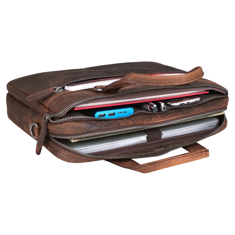 "Brayson" Businesstasche 15 Zoll Leder