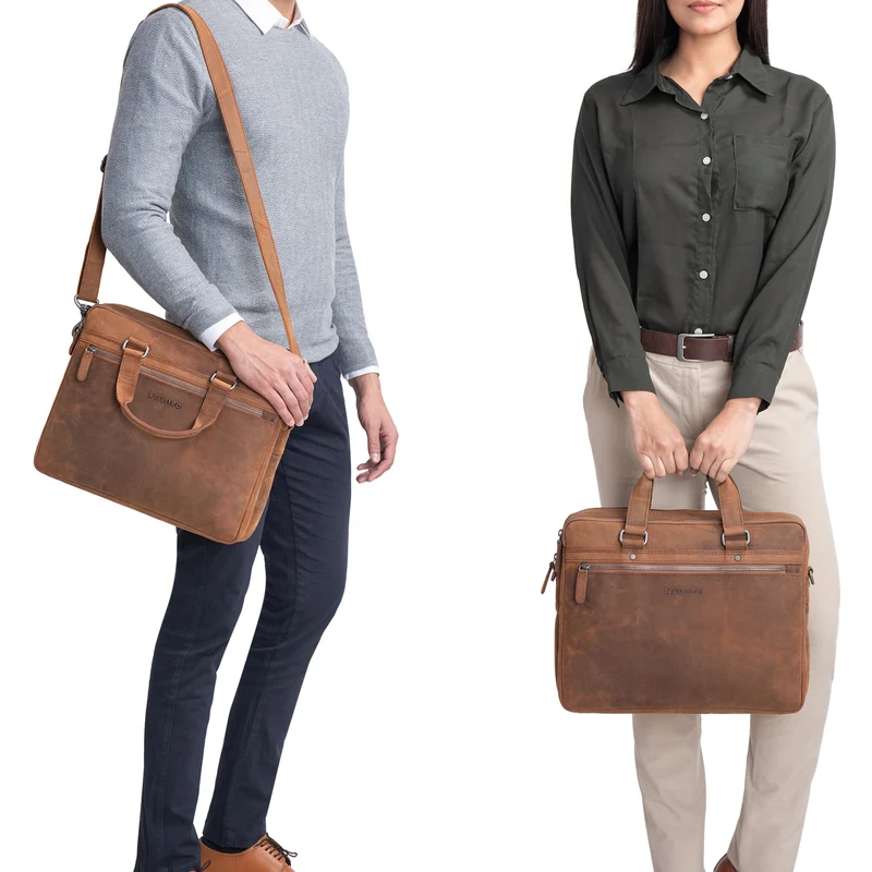 "Brayson" Businesstasche 15 Zoll Leder