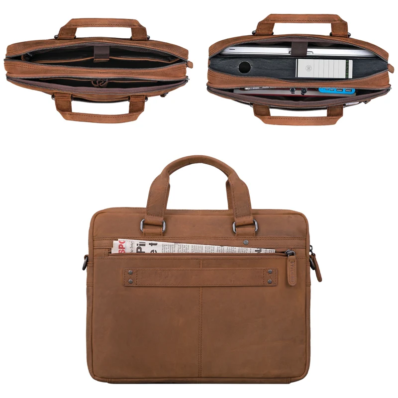 "Brayson" Businesstasche 15 Zoll Leder