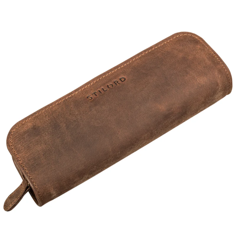 "Alfie" Leder Mäppchen Vintage