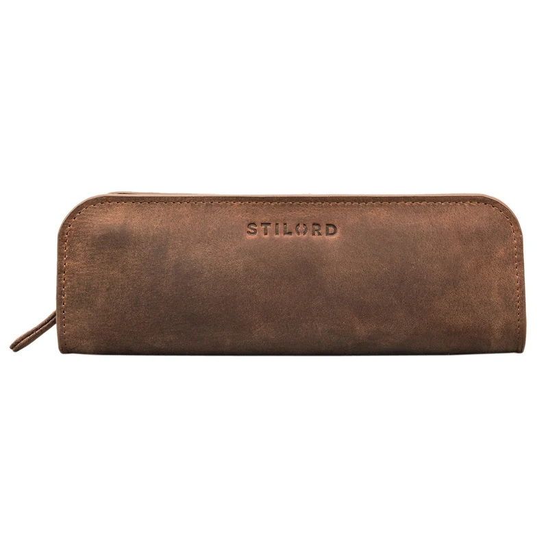 "Alfie" Leder Mäppchen Vintage