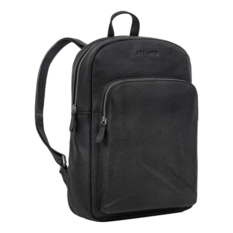 "Jona" Lederrucksack mit Laptopfach 15,6 Zoll Echtleder Herren / Damen