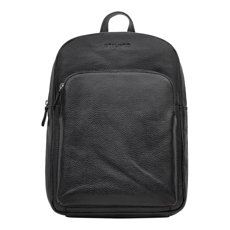 "Jona" Lederrucksack mit Laptopfach 15,6 Zoll Echtleder Herren / Damen
