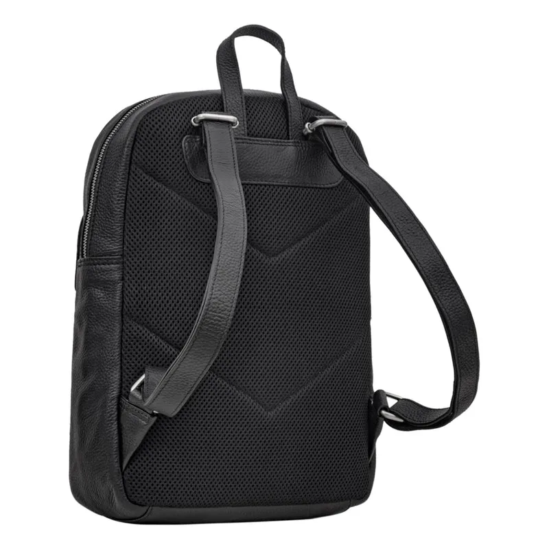 "Jona" Lederrucksack mit Laptopfach 15,6 Zoll Echtleder Herren / Damen