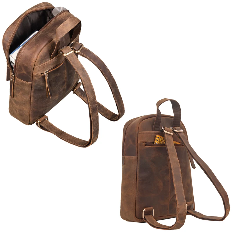 "Ilda" Lederrucksack Damen klein