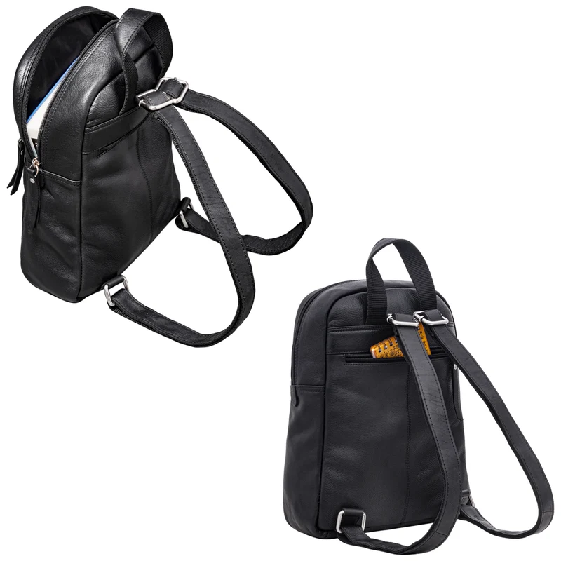 "Ilda" Lederrucksack Damen klein