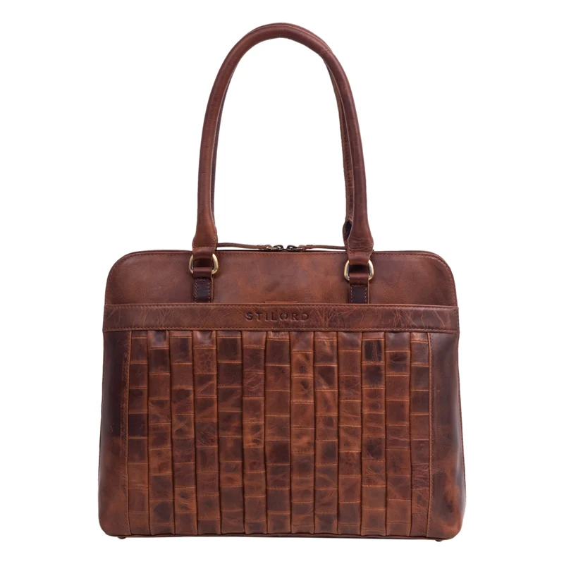 "Jocelyn" Leder Handtasche Damen mittelgroß für 10 - 11 Zoll Tablets