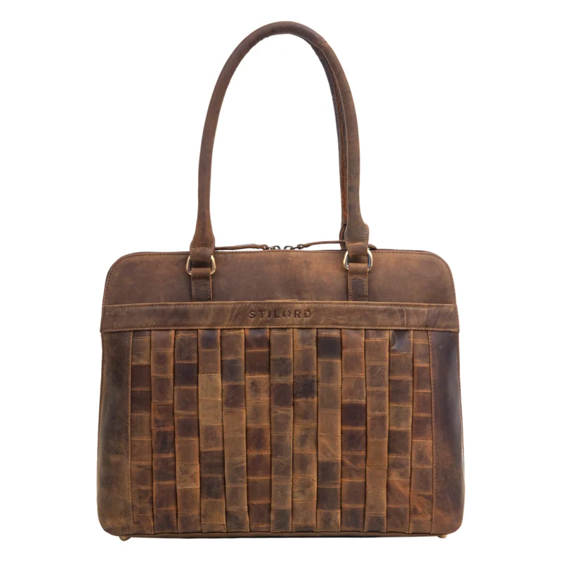 "Jocelyn" Leder Handtasche Damen mittelgroß für 10 - 11 Zoll Tablets