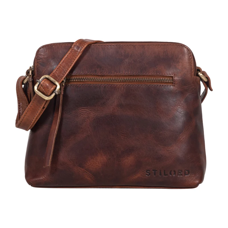 "Hope" Ledertasche Damen Umhängetasche Mittelgroß