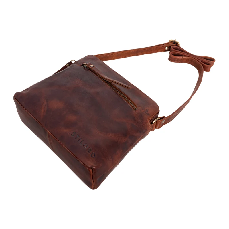 "Hope" Ledertasche Damen Umhängetasche Mittelgroß