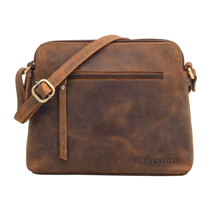 "Hope" Ledertasche Damen Umhängetasche Mittelgroß