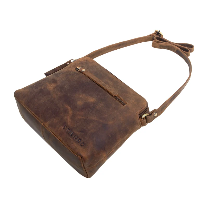 "Hope" Ledertasche Damen Umhängetasche Mittelgroß