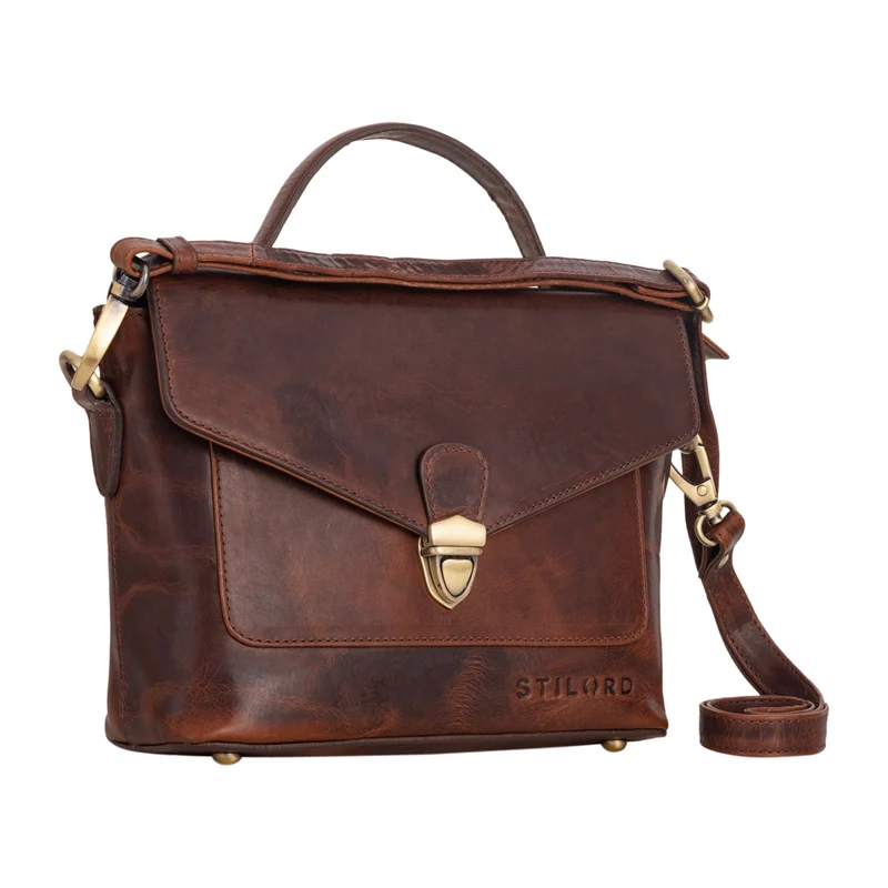 "Fallon" Vintage Handtasche Leder