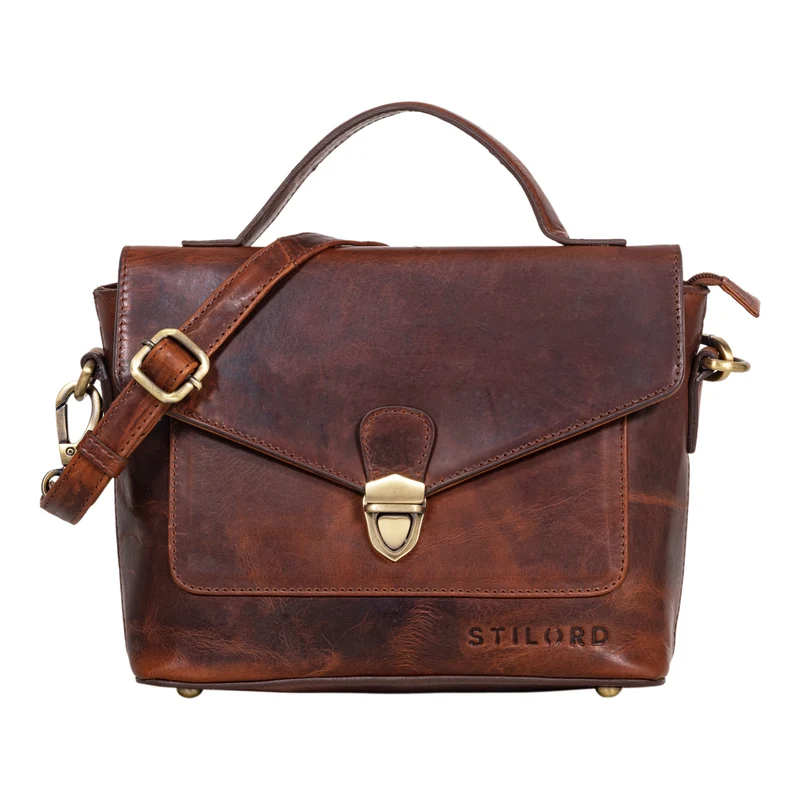 "Fallon" Vintage Handtasche Leder