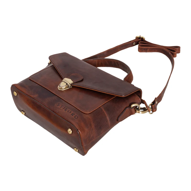 "Fallon" Vintage Handtasche Leder