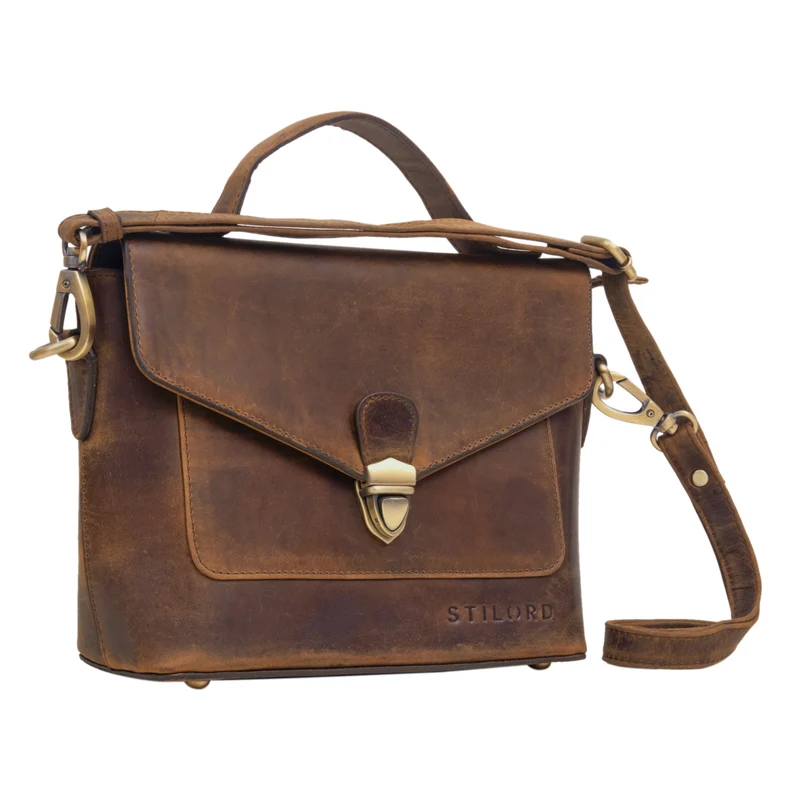 "Fallon" Vintage Handtasche Leder