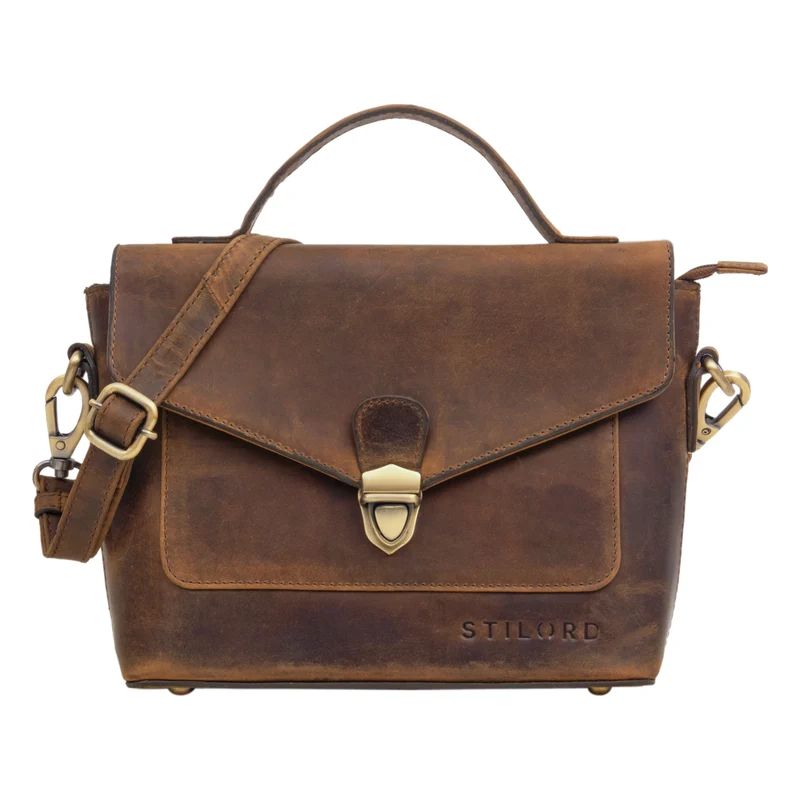 "Fallon" Vintage Handtasche Leder