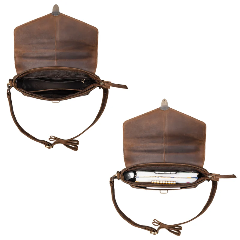 "Fallon" Vintage Handtasche Leder