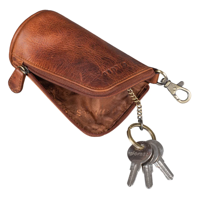 "Tanner" Schlüssel Etui Tasche Leder