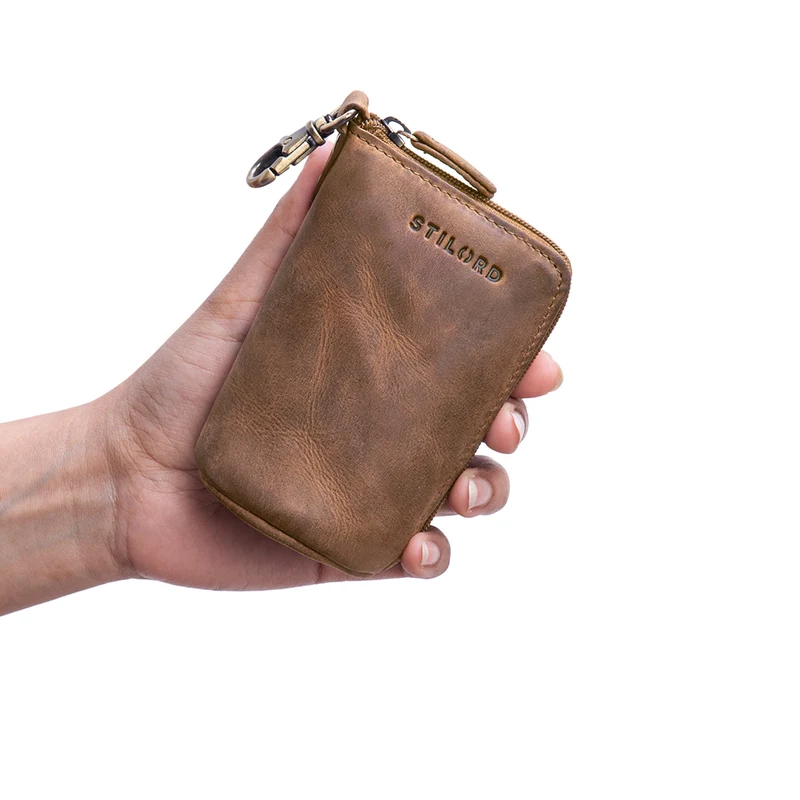 "Tanner" Schlüssel Etui Tasche Leder